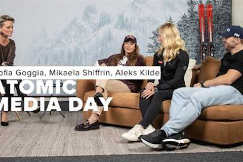 Atomic Media Day 2022 Interview: Aleksander Aamodt Kilde, Mikaela Shiffrin, Sofia Goggia