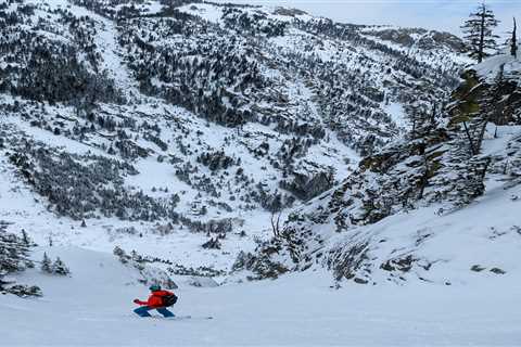 Teton Range, WY Report:  A Legendary, Steep, Gorgeous Chute That Ends in a 40-Foot Cliff