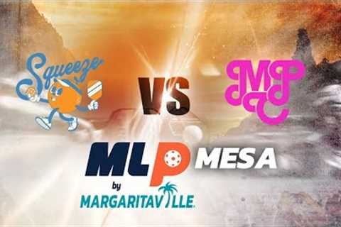 MLP 2023 Mesa I Orlando Squeeze vs. Miami Pickleball Club I Challenger I Thursday I Day 1 I Court 4