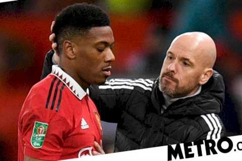 Erik ten Hag has faith in Anthony Martial despite Manchester United star suffering yet another..