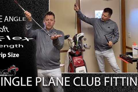 Single Plane Golf Clubs - Reset and Get the Proper Golf Club Fitting