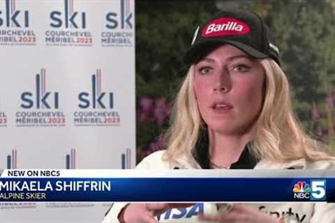 Mikaela Shiffrin discusses quest for world record