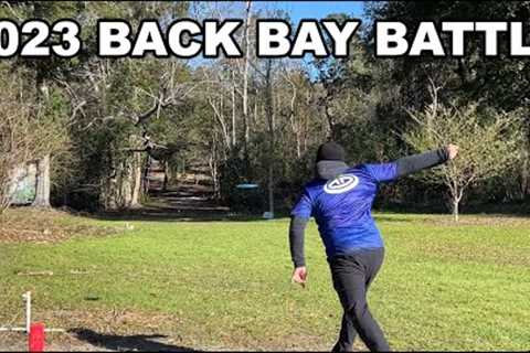 Playing the 2023 Back Bay Battle Disc Golf Tournament!