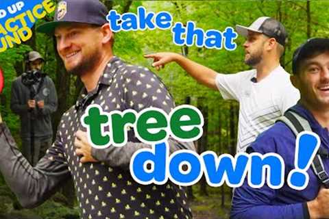 Playing Disc Golf with a DJ and the Course Designer!! | Mic''d Up Practice Round