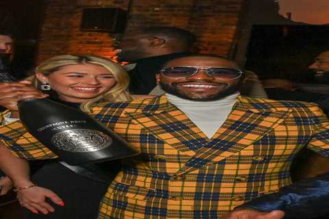 Floyd Mayweather celebrates 46th birthday in crazy suit as he hits London restaurant ahead of Aaron ..