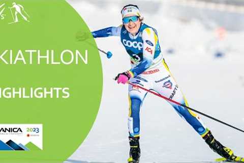 Andersson powers to gold in Women''s Skiathlon | Planica 2023