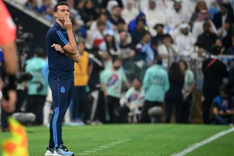 Argentina’s World Cup-winning coach Scaloni to stay till 2026