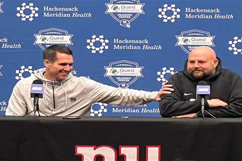 Giants’ Brian Daboll and staff join Joe Schoen at NFL combine