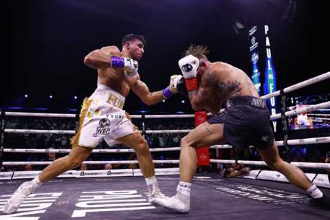 Eddie Hearn brands Jake Paul and Tommy Fury ‘two not very good fighters’ as he tells Paul to turn..