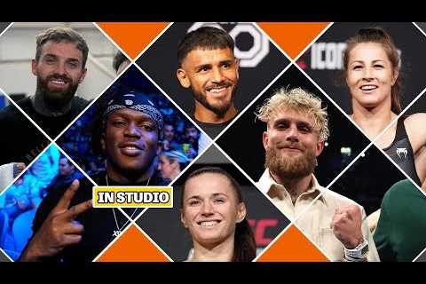 The MMA Hour: Jake Paul, KSI in studio, Yair Rodriguez, Erin Blanchfield, and More | Feb 22, 2023