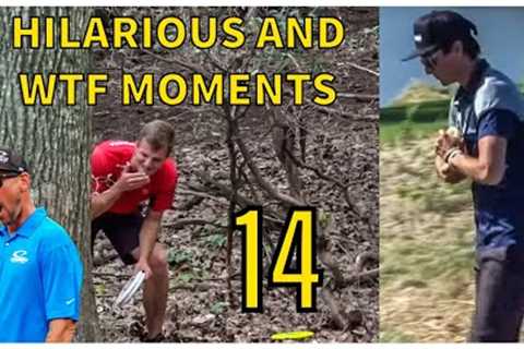 HILARIOUS AND WTF MOMENTS IN DISC GOLF COVERAGE - PART 14