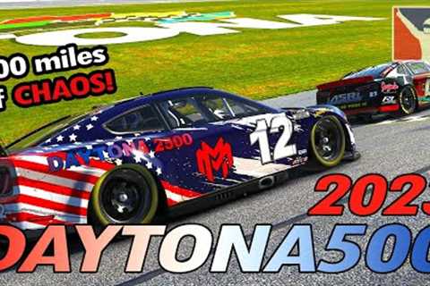 The iRacing Daytona 500 Full RACE