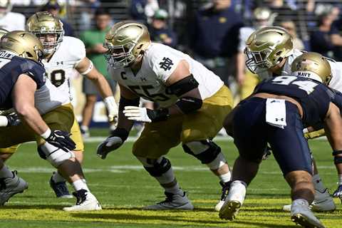 2023 NFL Draft prospect profile - Jarrett Patterson, iOL, Notre Dame