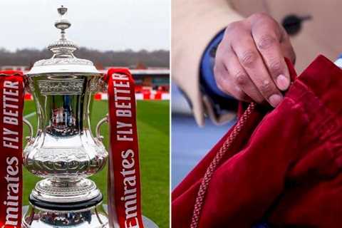 FA Cup quarter-final draw in full as Man Utd and Man City discover their fate