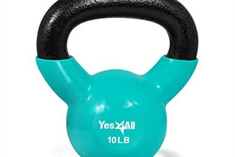 Yes4All Vinyl Coated Kettlebells â Weight Available: 5, 10, 15, 20, 25, 30, 35, 40, 45, 50 lbs (M...