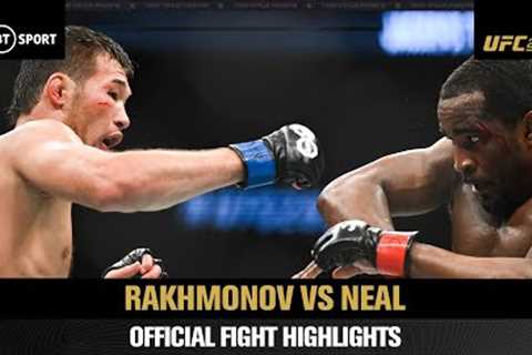 Rakhmonov remains undefeated in FOTN!  Shavkat Rakhmonov vs Geoff Neal  UFC 285 Fight Highlights