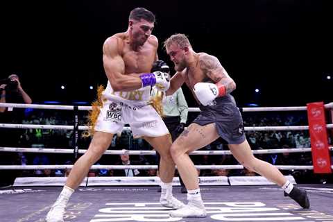 Jake Paul says he had ‘wet dream’ on day of Tommy Fury fight which weakened his legs and explains..