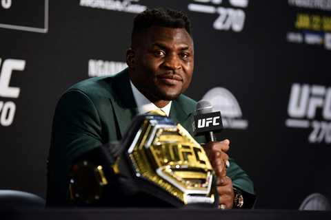 Francis Ngannou reveals talks with Eddie Hearn over a fight with Anthony Joshua, but a clash with..