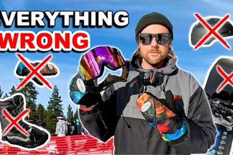 Everything Wrong with My Snowboard Gear