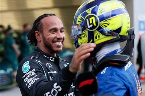 Lewis Hamilton Retirement Could Trigger Whack F1 Silly Season With Lando Norris in a Ferrari Seat