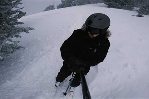 Skiing Winter Wonderland Powder