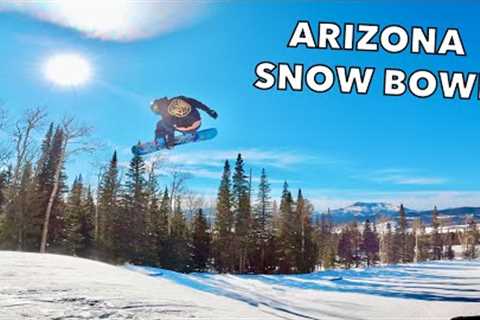 Arizona Snowbowl Terrain Parks Are NEXT LEVEL!