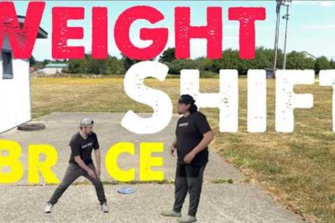 How to WEIGHT SHIFT- Back Leg Disc Golf Part 2