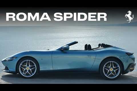 The new Ferrari Roma Spider unveiled