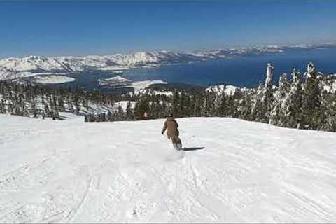 Heavenly skiing: Ridge Run, 03-16-23