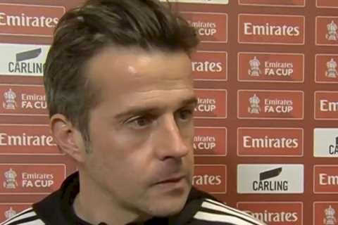 Marco Silva gives snappy interview after Fulham implode in Man Utd loss and fumes at ref