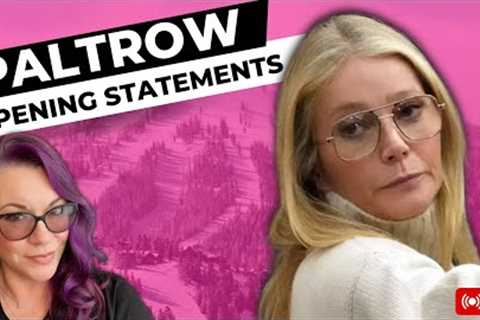 LIVE Gwyneth Paltrow Ski Trial Opening Statements 3-21 | Lawyer Reacts