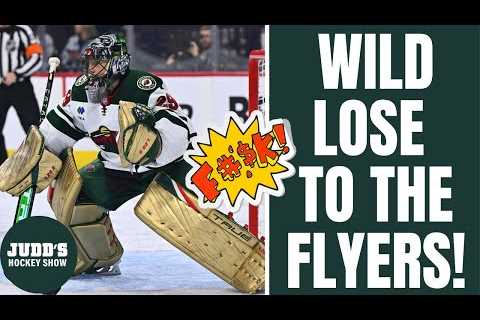 Minnesota Wild LOSE to Philadelphia Flyers in a shootout!