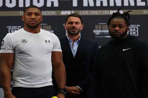 Anthony Joshua hints at retirement at 33 but plans to win another world title within 16 months..