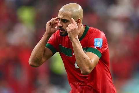 Manchester United tried to sign World Cup star Sofyan Amrabat on loan in January but brother..