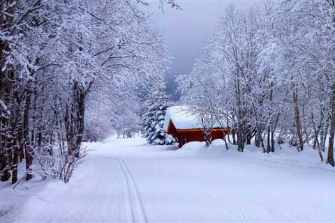 Charming Winter Towns With Snowy Scenery