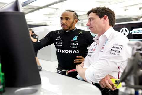 Lewis Hamilton given worrying update over his car by Mercedes F1 boss Toto Wolff ahead of..