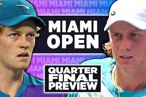 Jannik Sinner vs Emil Ruusuvuori | Miami Open 2023 Quarter Final | Tennis Talk Preview