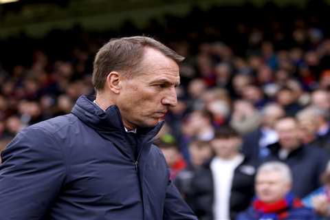 Brendan Rodgers SACKED by Leicester after horror Crystal Palace loss leaves Foxes in relegation..