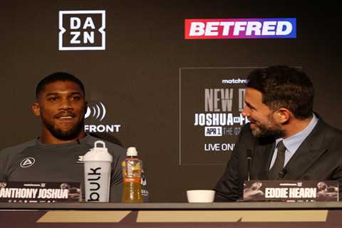 Anthony Joshua’s fight plans for year revealed with two bitter grudge matches lined up by Eddie..