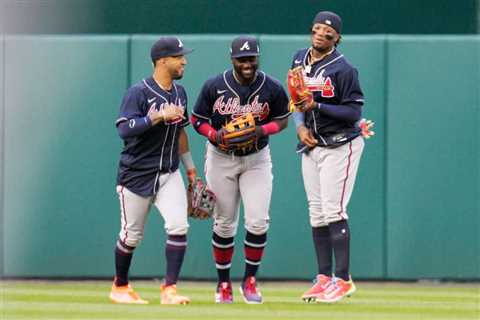 Ronald Acuna Jr. Showed Off His Elite Arm On Tuesday