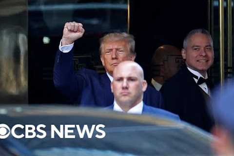 Trump set to surrender, face criminal charges in NYC court