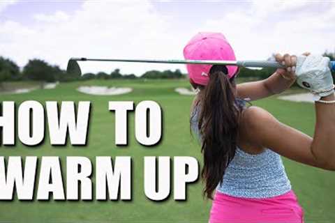 How To Warm Up For a Golf Round