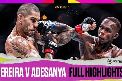 DEMONS PUT TO SLEEP!  Alex Pereira v Israel Adesanya  UFC Official Fight Highlights  Knockout