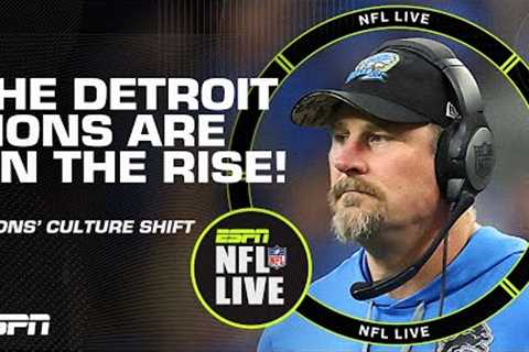 Dan Campbell's Lions are a TOUGH, ASCENDING football team! - Herm Edwards | NFL Live