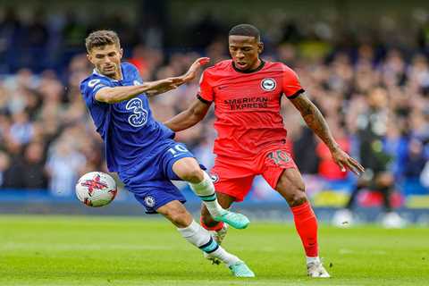 Brighton fume again as VAR refuses to give them another penalty at Chelsea after Christian Pulisic..