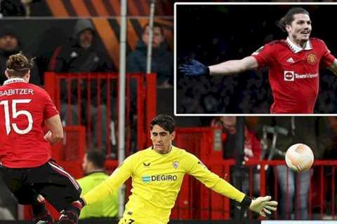 Sign ‘sensational’ Marcel Sabitzer permanently now say Man Utd fans after Sevilla strikes