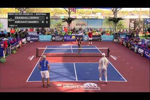 Day 4 of the US OPEN PICKLEBALL CHAMPIONSHIPS - Men''s Sr PRO Doubles