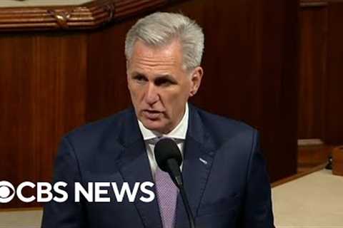 McCarthy unveils GOP debt ceiling proposal with massive spending cuts