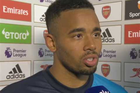 Gabriel Jesus lists two reasons why Arsenal are stuttering in Prem title bid after dropping points..