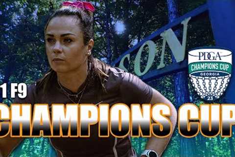 ARP | 2023 Champions Cup R1 F9 | C. Allen : Scoggins : Tattar : Gannon | FPO Feature | PDGA Major